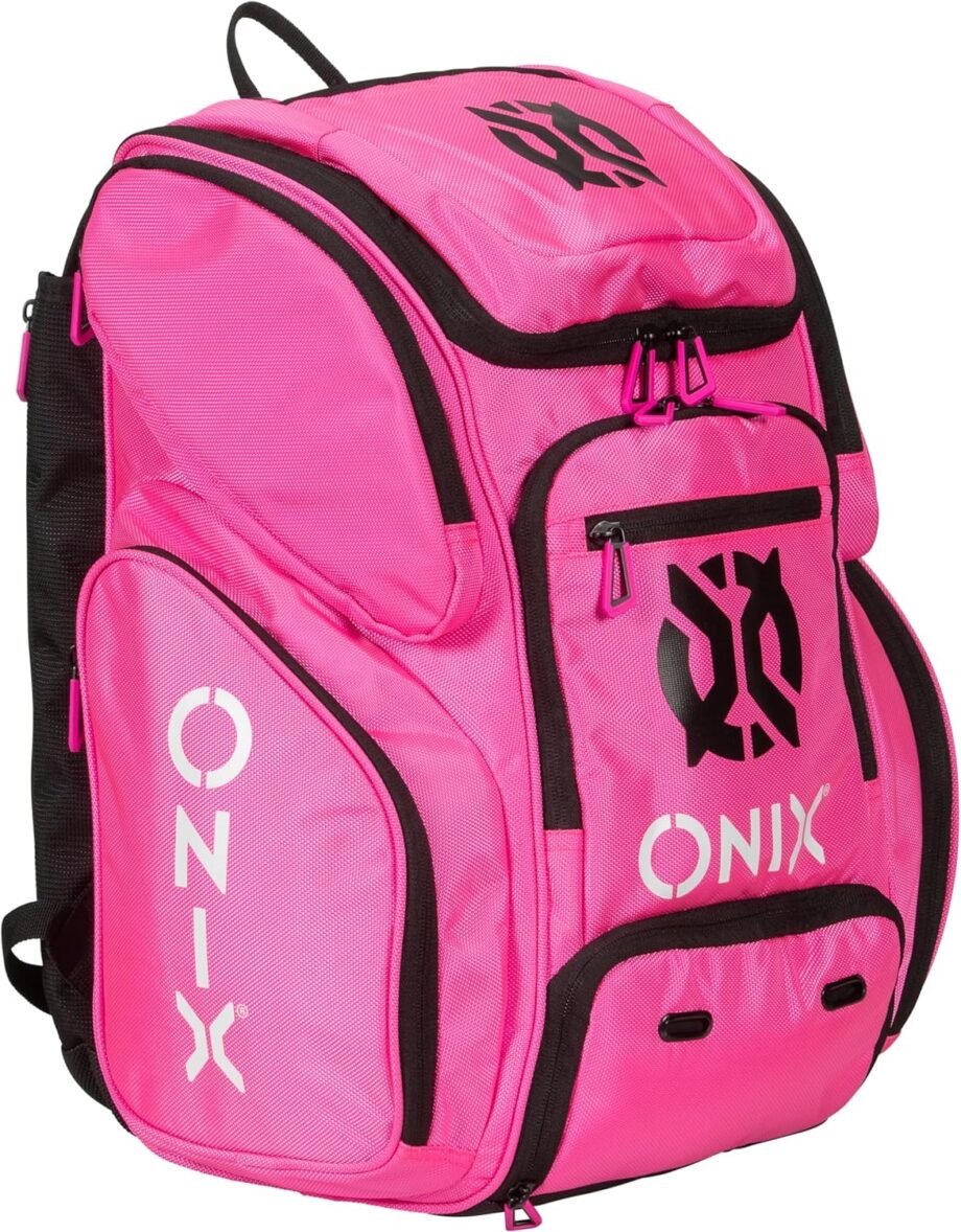 Score Big with Style: The Onix Pro Team Pickleball Backpack in Pink!