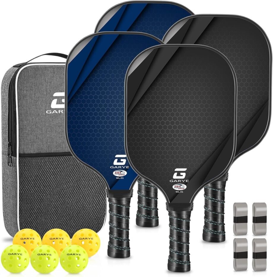 Game On: Unleashing Fun with the GARYE Pickleball Paddles Set!