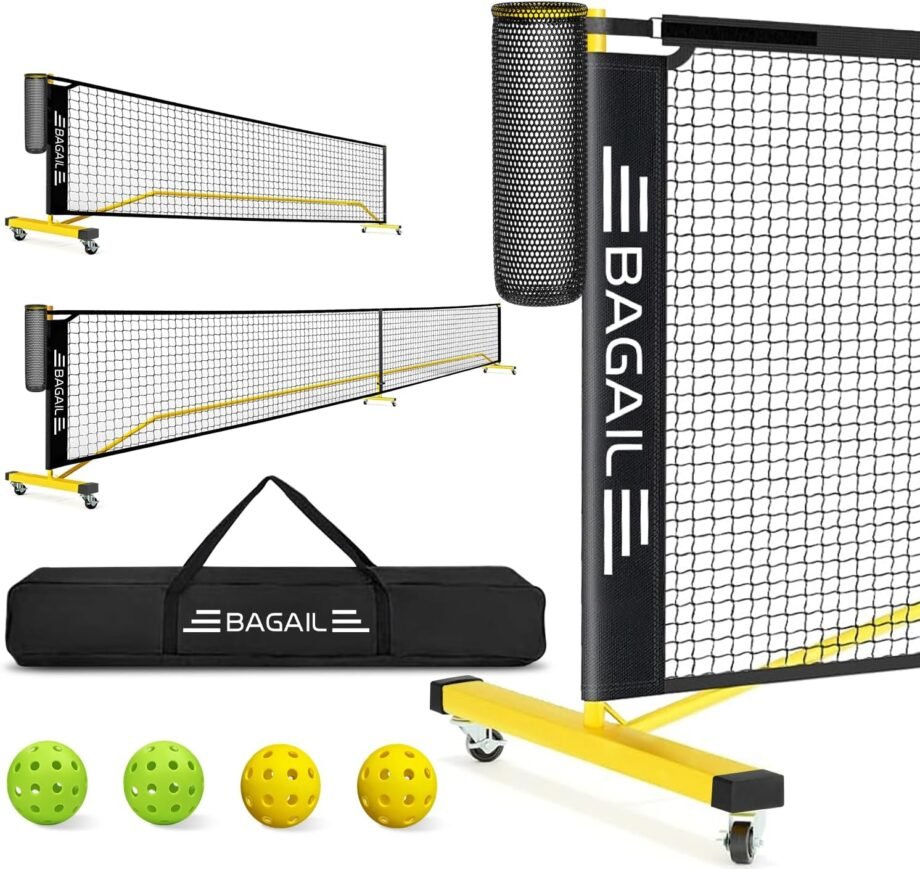 Pickleball On-the-Go: The Ultimate BAGAIL Net Set Adventure!
