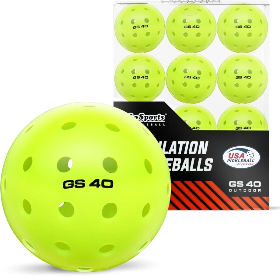 Unleash Your Game: GoSports GS 40 Pickleball Balls Review!