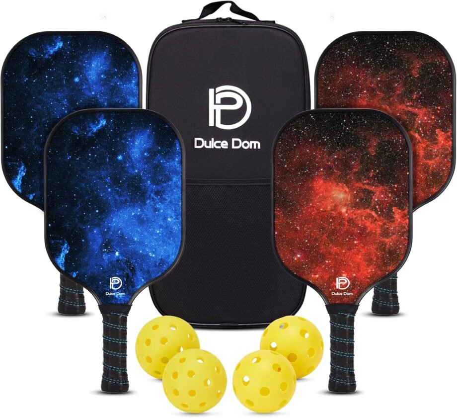 Serve Up Fun: The Ultimate DULCE DOM Pickleball Paddle Set Review!