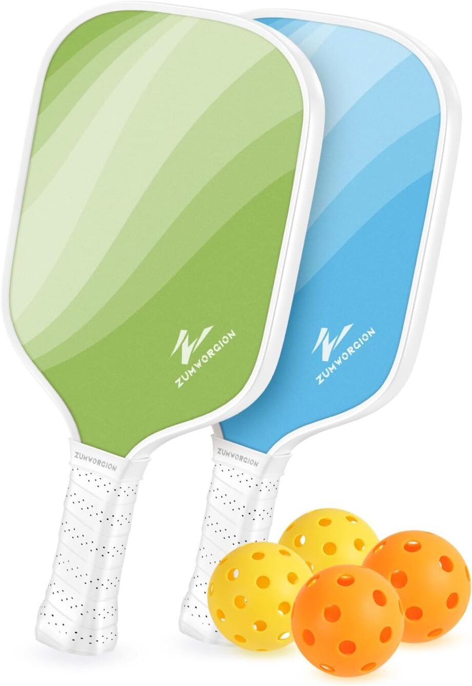 Dill-icious Fun on the Court: A Review of the ZUMWORGION Pickleball Paddles!