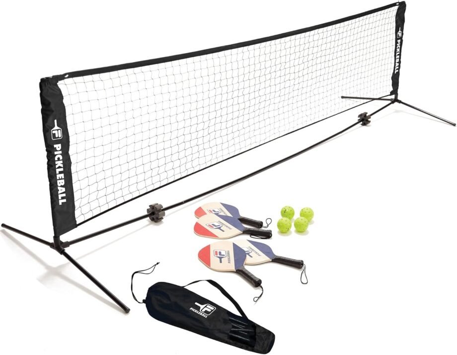 Get Your Game On: FILA's Ultimate Pickleball Net Set for Fun and Flexibility!