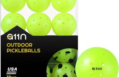 Serve Up the Fun: A Review of A11N S40 Outdoor Pickleball Balls!