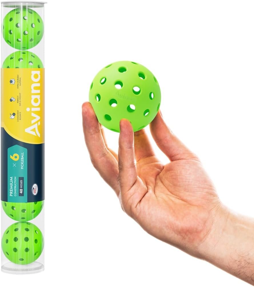 Pickleball Perfection: Unleashing Fun with Aviana's Tournament-Ready Balls!