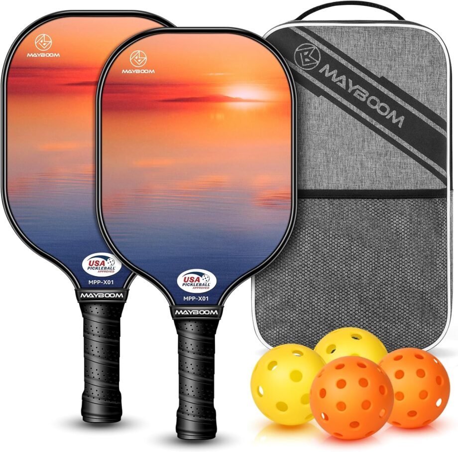 Pickleball Perfection: Unleash Your Game with Mayboom's Ultimate Paddle Set!