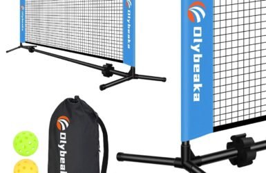Swing into Fun: The Ultimate Mini Pickleball Net for Beginners!