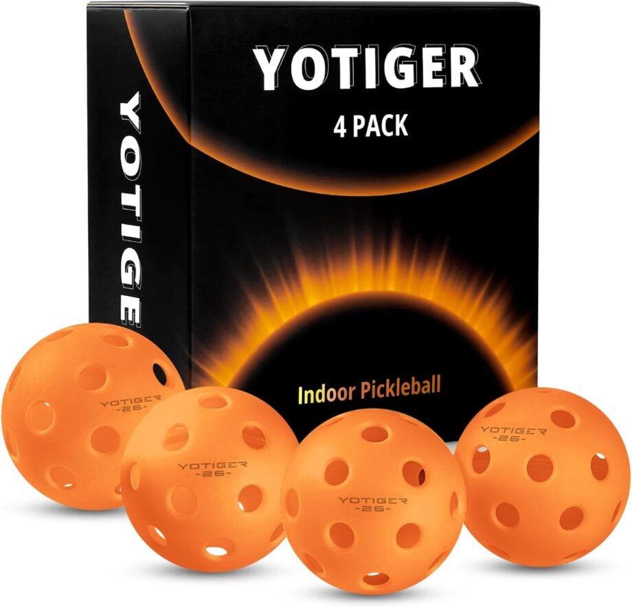 Bounce into Fun: The Ultimate Review of YOTIGER Indoor Pickleball Balls!