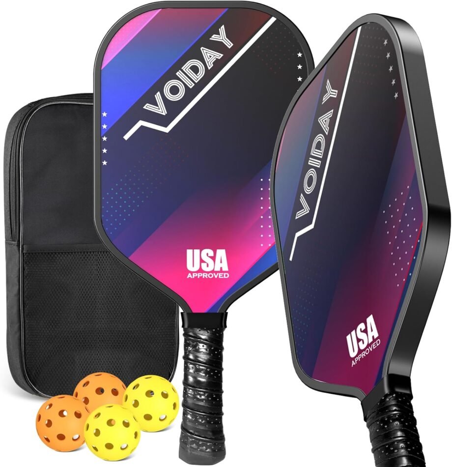 Dueling in Style: The Ultimate Purple Pickleball Paddle Showdown!