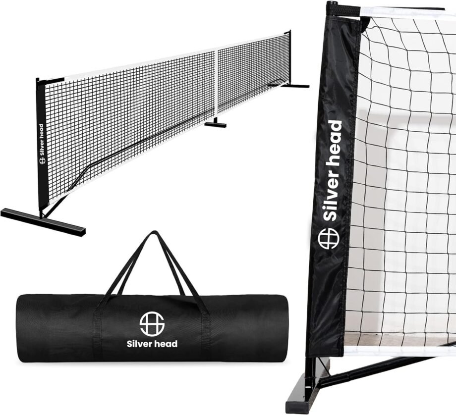 Serve Up Some Fun: A Review of the Silver Head 22 FT Portable Pickleball Net!