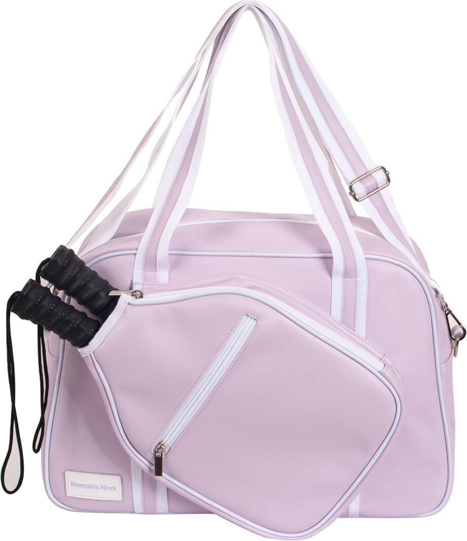 Score Big with Style: The Ultimate PU Leather Pickleball Gym Bag Review!