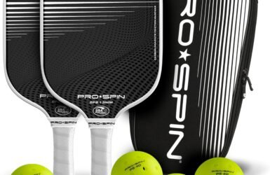 Paddle Your Way to Fun: A Review of the PRO SPIN Pickleball Paddles Set!