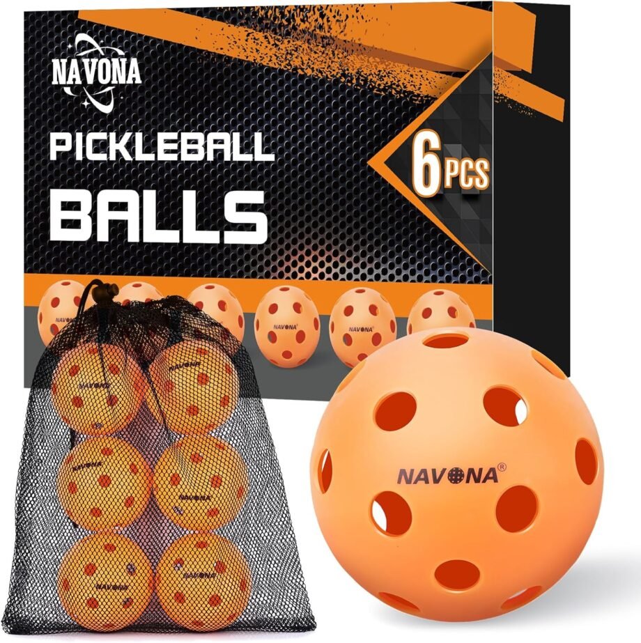 Bounce into Fun: A Review of Navona's Premium Pickleball Balls!