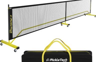 Pickleball Perfection On Wheels: The Ultimate Portable Net for Fun and Game!