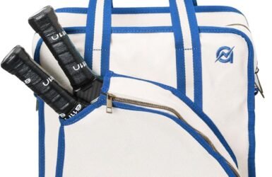 Pickleball Perfection: The Ultimate Canvas Tote for Sporty Style!