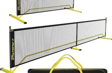 Serve Up Fun: The Ultimate 2in1 Portable Pickleball Net for Outdoor Adventures!
