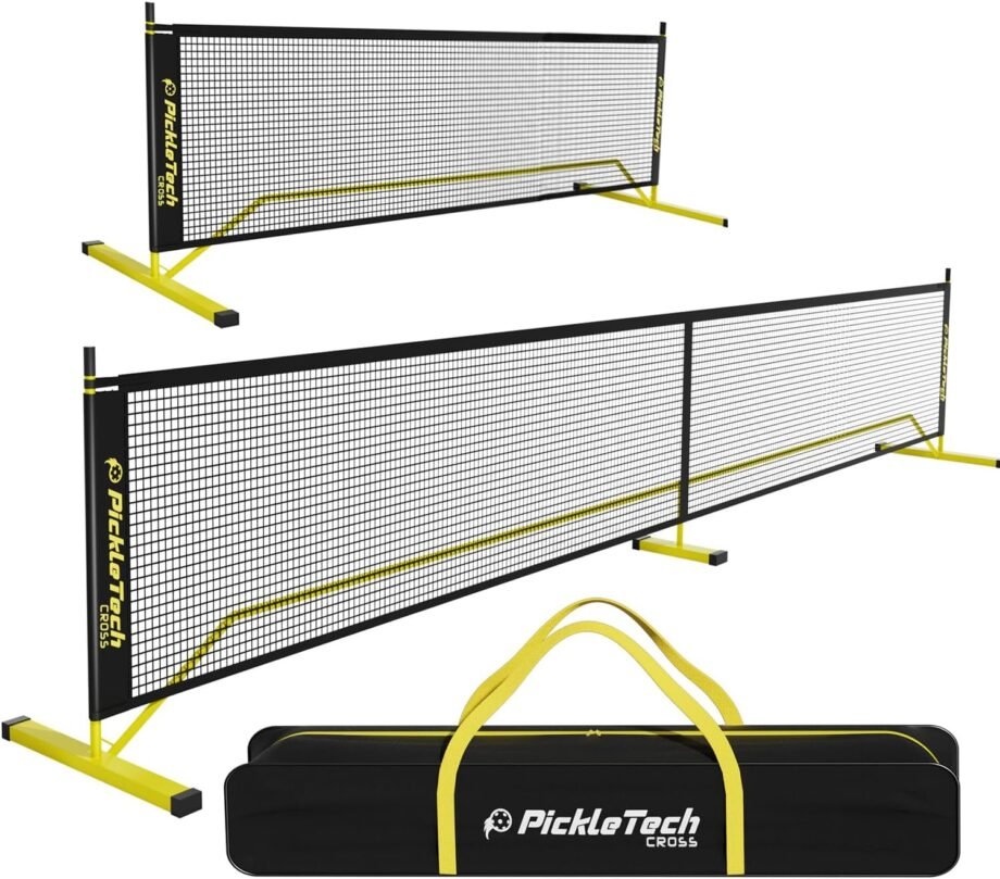 Serve Up Fun: The Ultimate 2in1 Portable Pickleball Net for Outdoor Adventures!