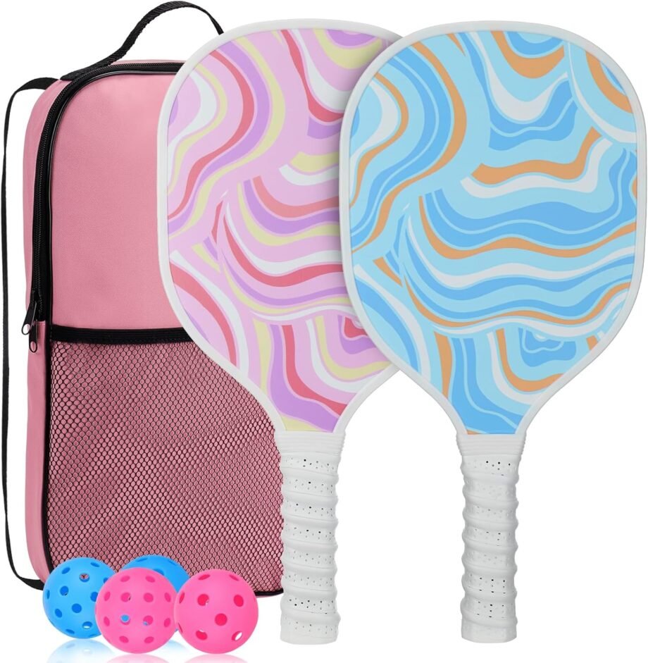 Diving into Fun: The Adorable Pickleball Paddle Set That’s Perfect for Any Player!