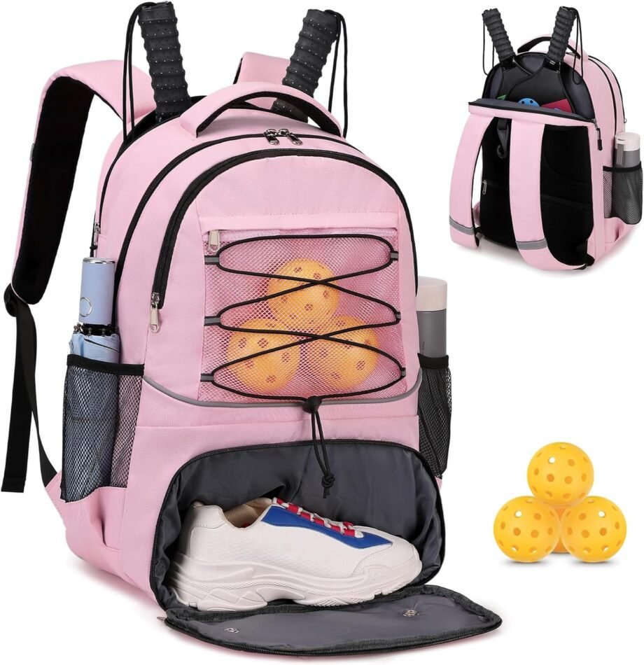 Get Ready to Serve Style: The Bevalsa Pickleball Bag Delivers Functionality and Fun!