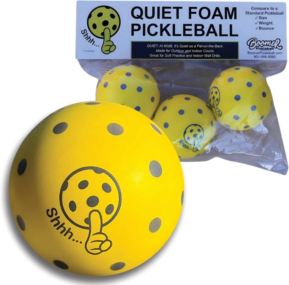 Pickleball Bliss: The Silent Smash! Enjoy Peaceful Play Anywhere!