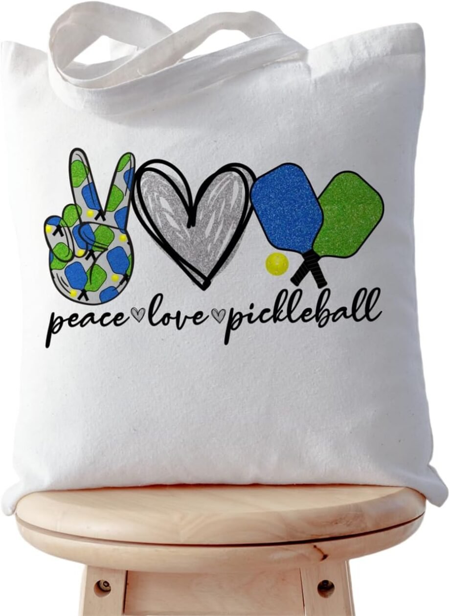 Pickleball Passion: The Ultimate Tote for Sport Lovers on the Go!