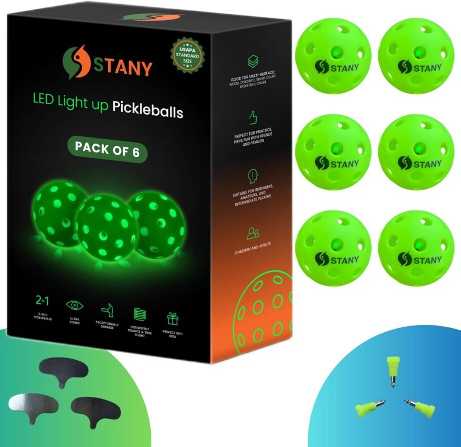 Glow and Play: Illuminating Your Pickleball Nights with Premium LED Balls!