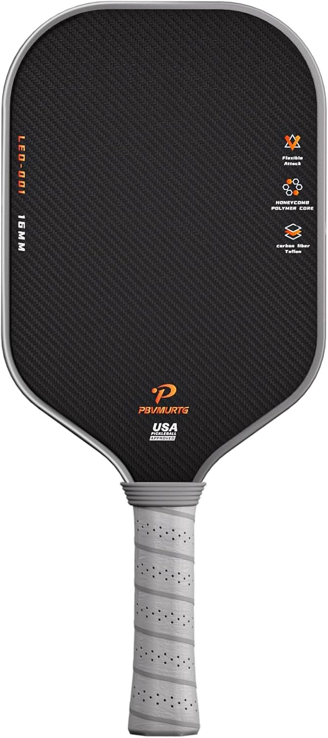 Unleash Your Game: The Leo Series Carbon Fiber Pickleball Paddle Review