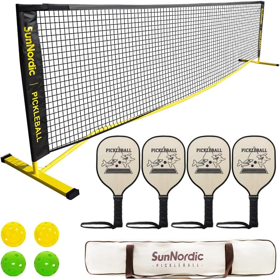 Net Gains: The Ultimate Portable Pickleball Experience for Family Fun!