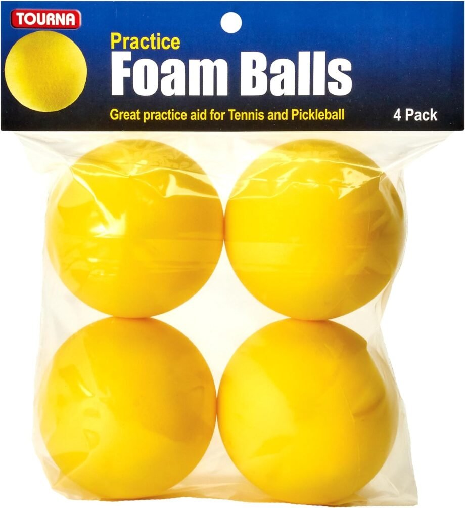 Perfect Your Game: A Review of TOURNA Foam Balls for Tennis and Pickleball Practice!