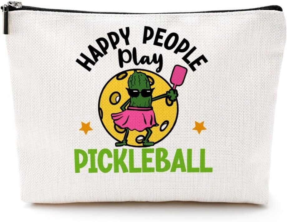 Serve Up Style: The Ultimate Pickleball Makeup Bag for Fans and Players!