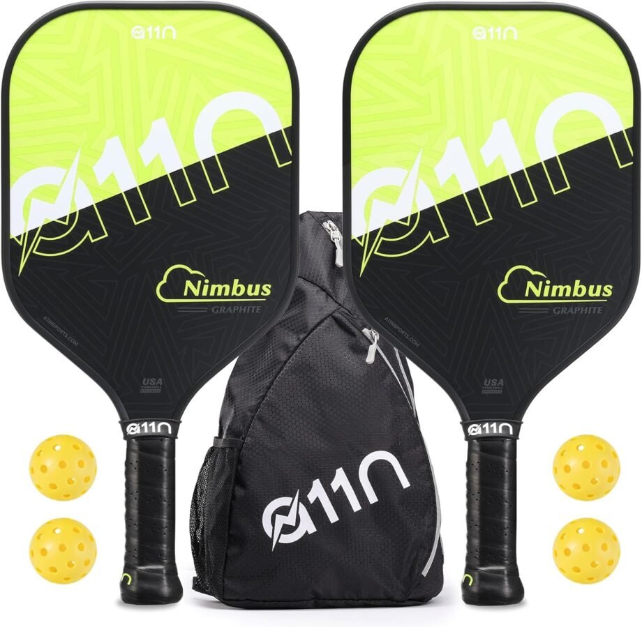 Serve Up Some Fun: A Review of the A11N SPORTS Pickleball Paddles Set!
