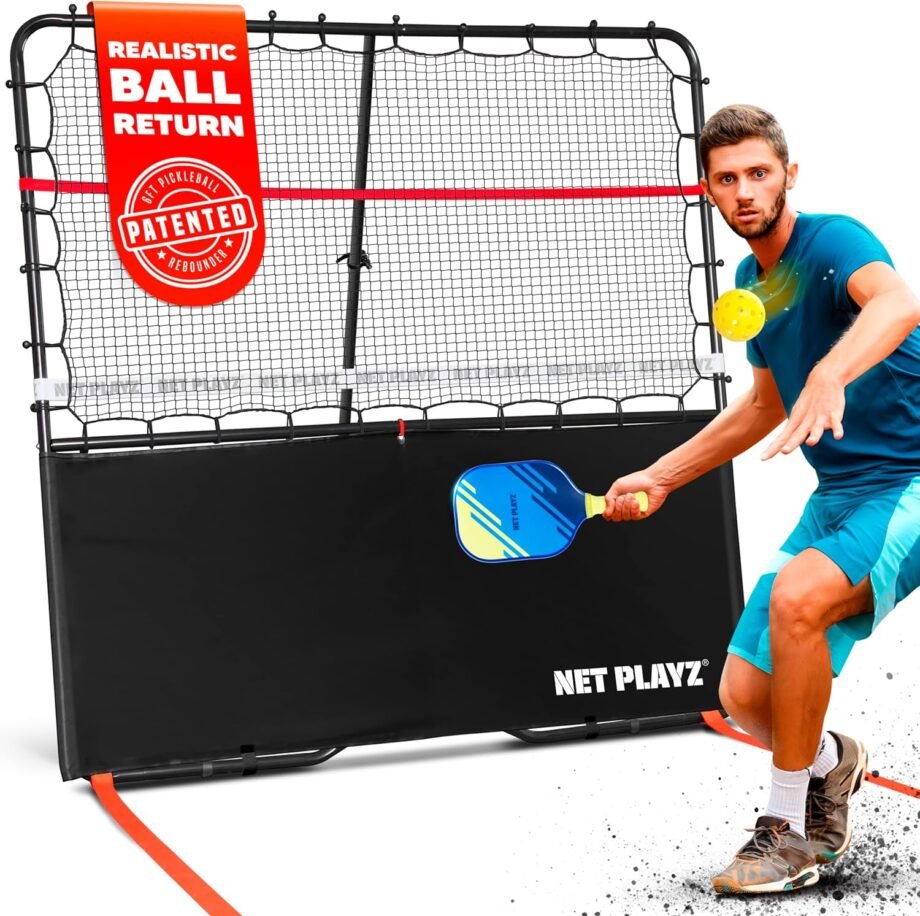 Master Your Pickleball Game: The Ultimate Trainer Rebound Net for Perfecting Every Shot!