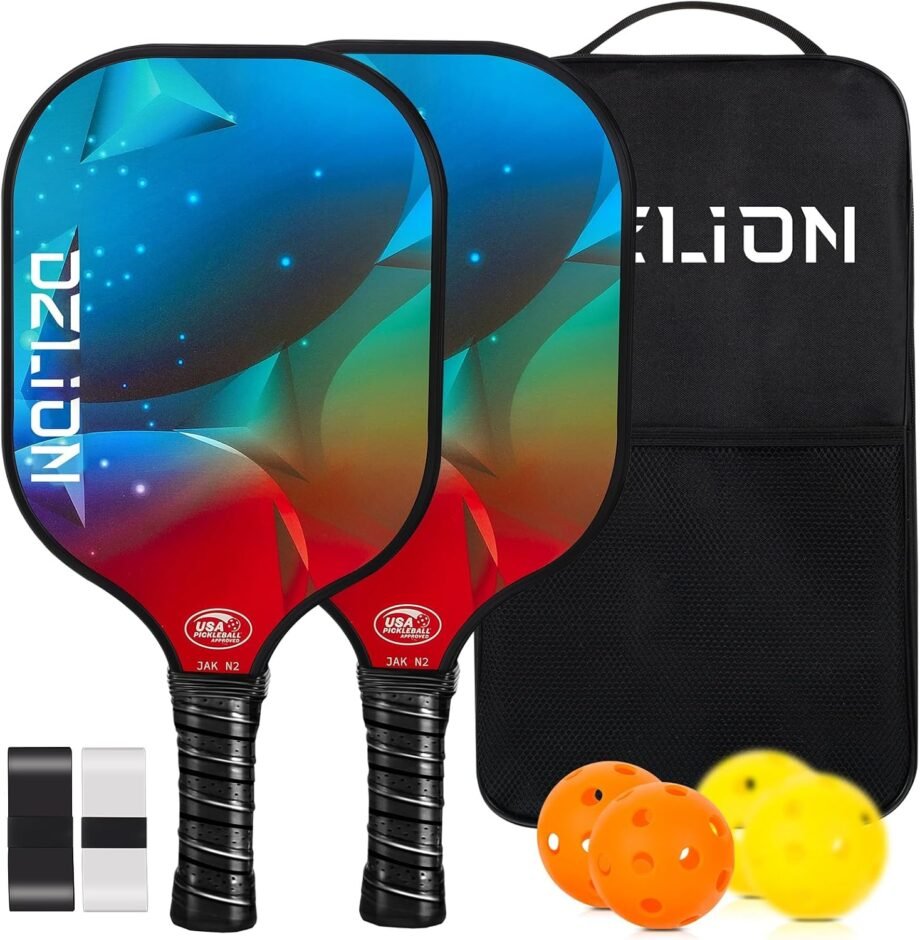 Serve Up Some Fun: A Review of the Ultimate Pickleball Paddles Set!