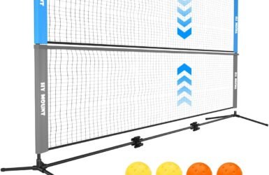 Serve Up Fun: A Review of the HY Mount Portable Pickleball Net Set!