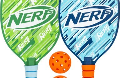 Pickleball Fun Unleashed: Review of the NERF 2 Player Paddle Set for Kids!