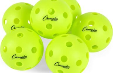 Get Ready to Rally: Champion Sports Roto Molded Outdoor Pickleball Ball Set Review!