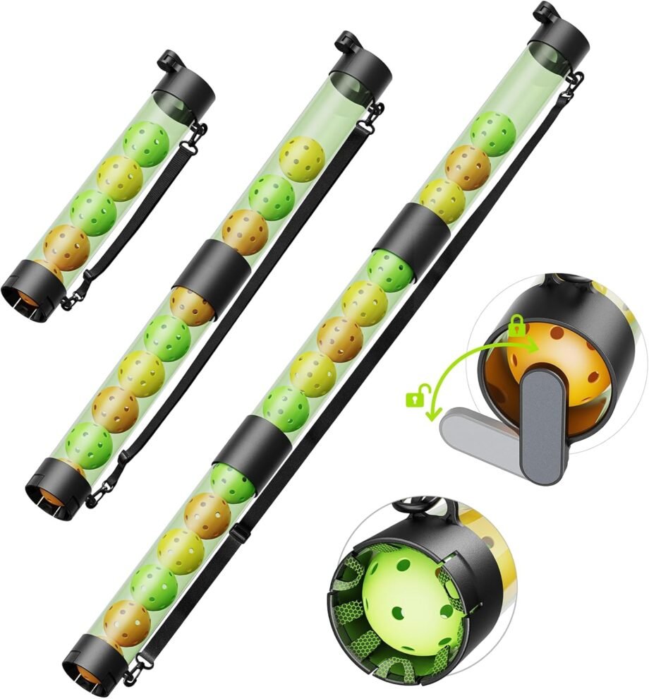 Catch and Carry: The Ultimate Pickleball Ball Retriever and Storage Solution!