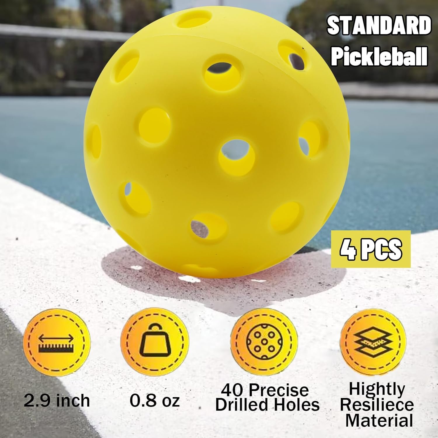 Zhuokece Outdoor Pickleball Balls