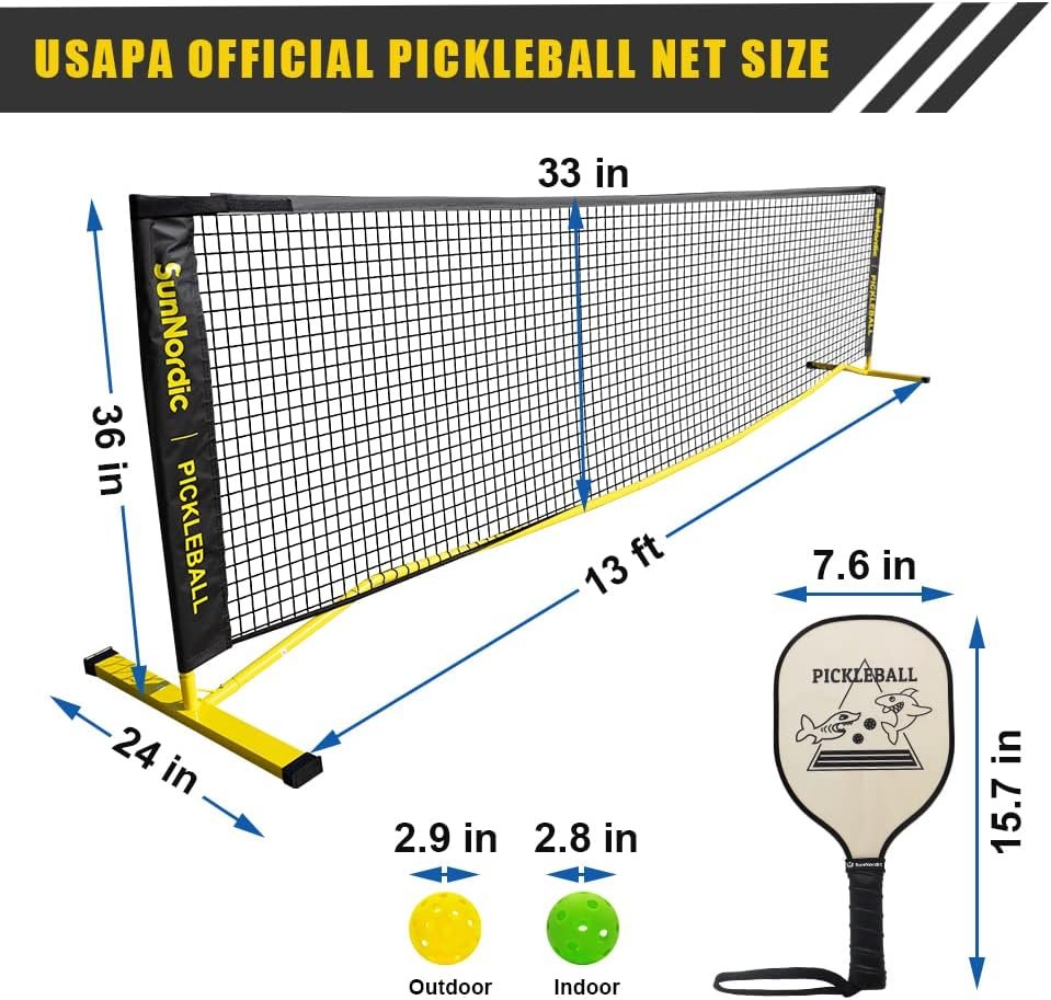 SunNordic Pickleball Net