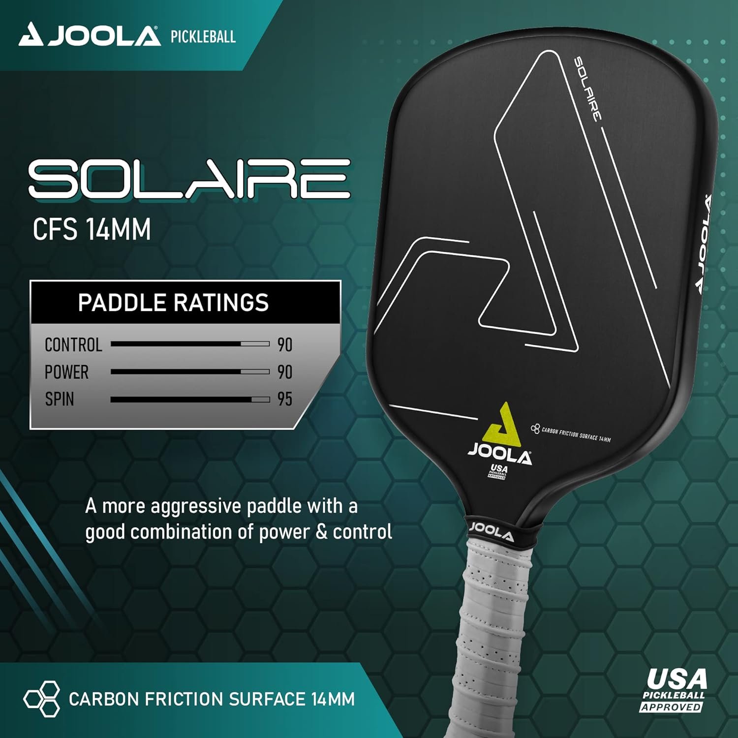 JOOLA Solaire CFS 14mm Paddle
