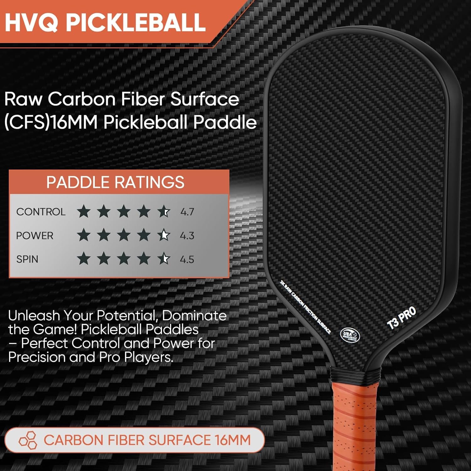 T3 PRO Pickleball Paddle