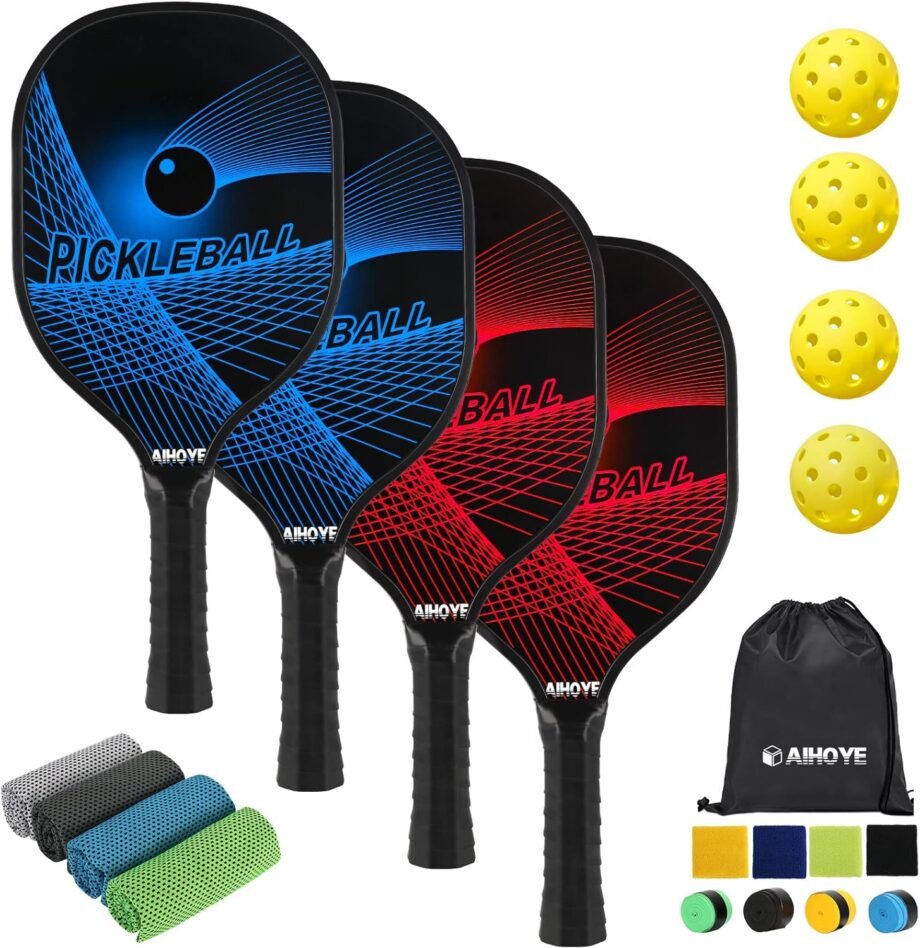 Dink and Dive: Unleashing Fun with Aihoye's Ultimate Pickleball Paddle Set!