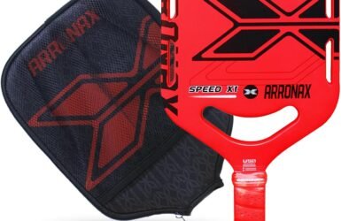 Dink It Like a Pro: Review of the Stylish Rose Red Carbon Fiber Pickleball Paddle!