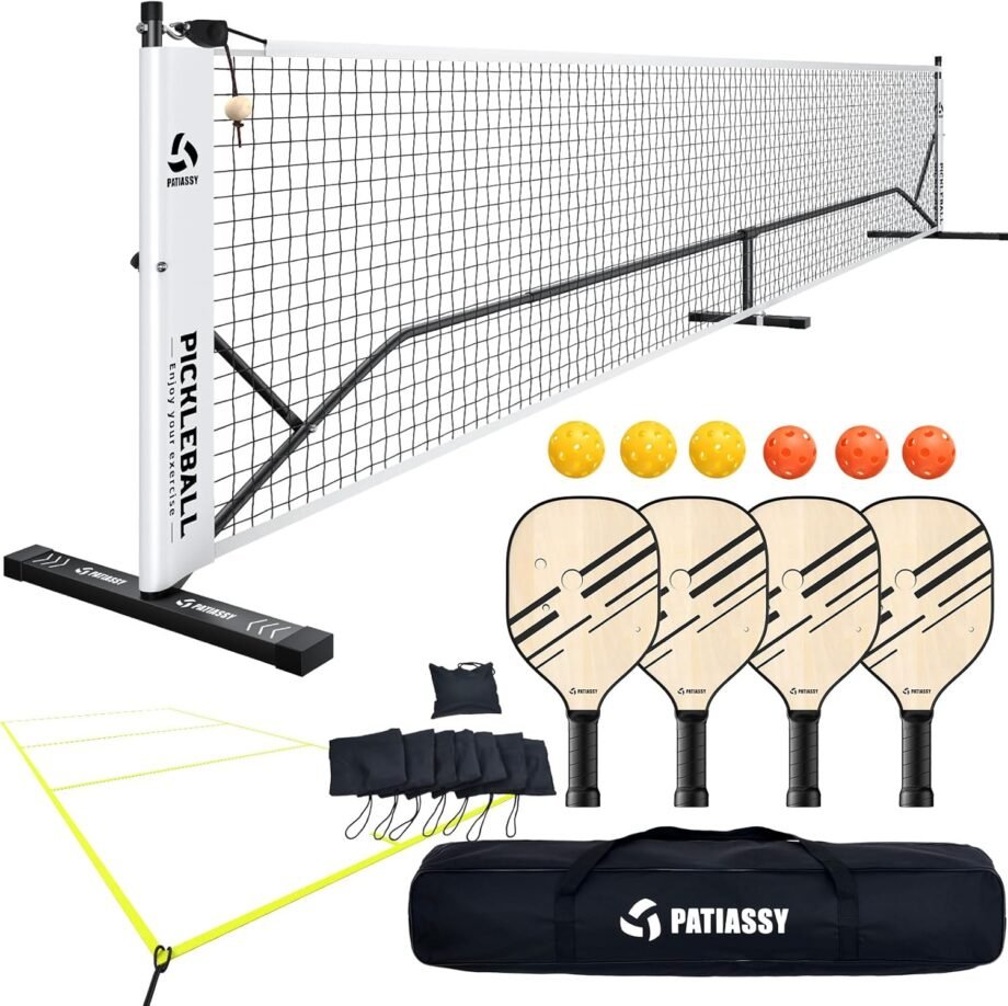 Pickleball Playtime: Unleash Fun Anywhere with This Portable Net Set!