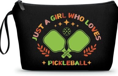 Serve Up Style: The Ultimate Pickleball Cosmetic Bag for Teens and Enthusiasts!