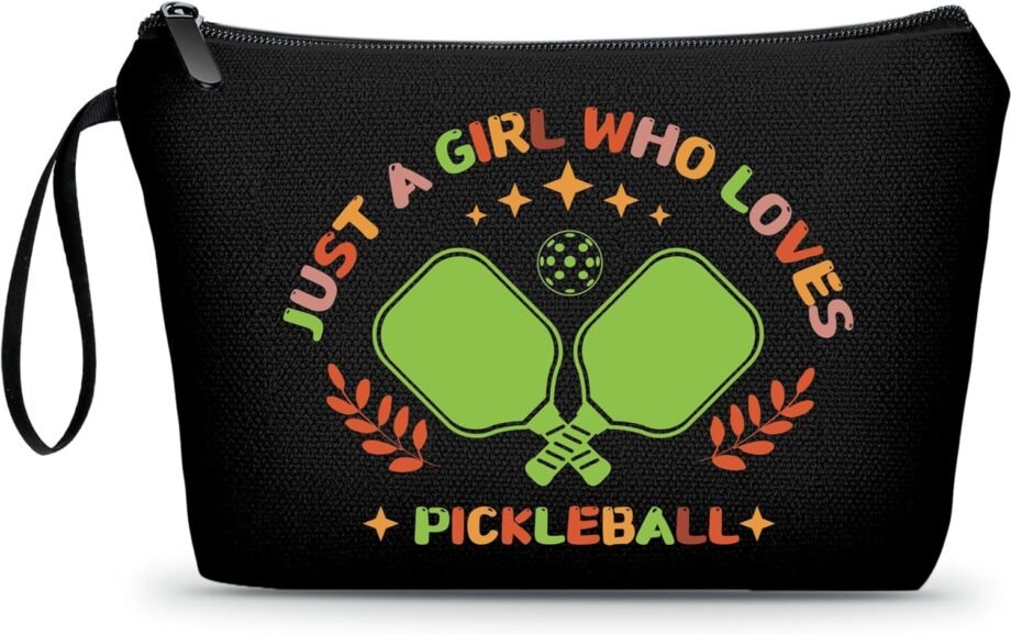 Serve Up Style: The Ultimate Pickleball Cosmetic Bag for Teens and Enthusiasts!