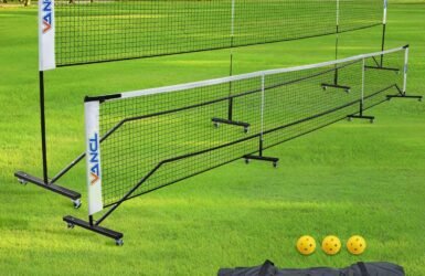 Serve Up Fun: The ANCL Deluxe Pickleball Net Keeps the Game Rolling!
