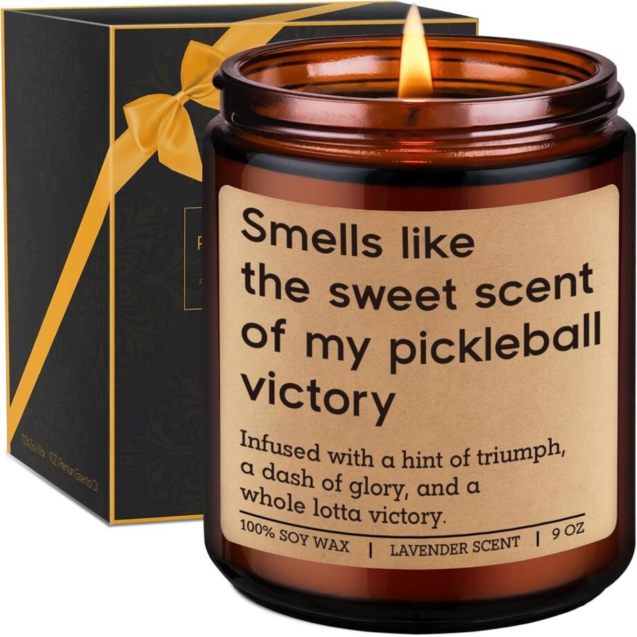Serve Up the Scent: A Review of GSPY Pickleball Candles that Score Big in Fun!