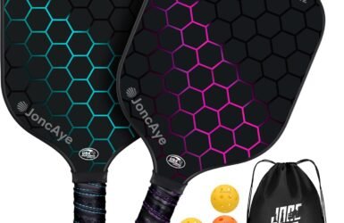 Pickleball Powerhouse: Unleash Your Game with JoncAye's All-In-One Paddle Set!