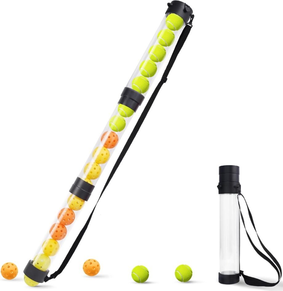 Get Your Game On: The Ultimate 17-Ball Collapsible Pickleball and Tennis Ball Retriever!